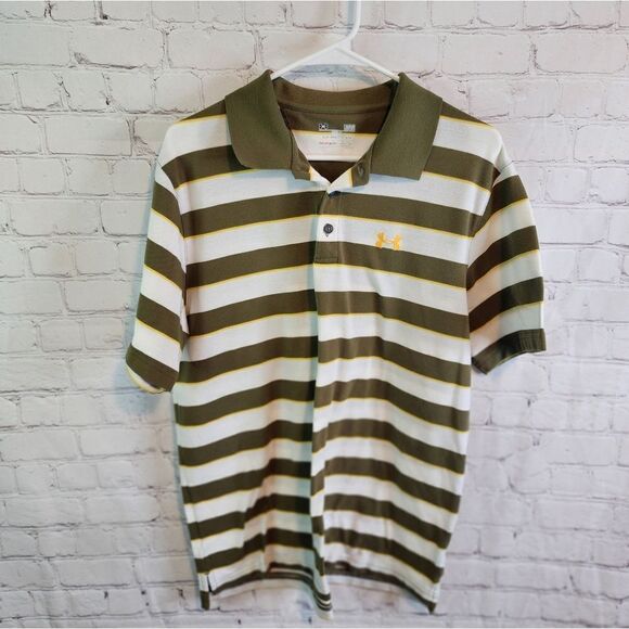 Men's Under Armour "Heatgear" Polo size large - Picture 1 of 3